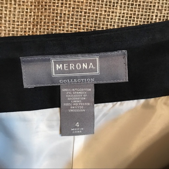 ✔️Merona Collection A-Lined Geometric Design Skirt - Picture 3 of 4