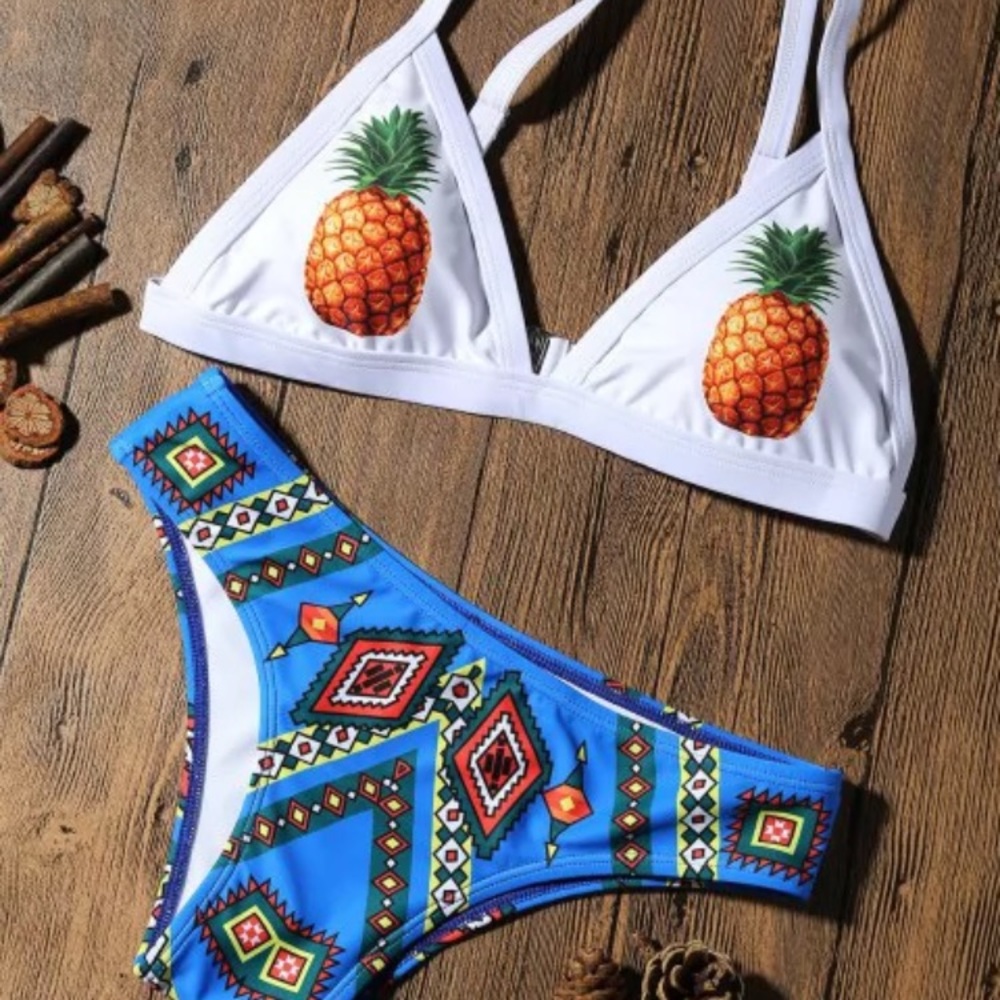 Pineapple bikini
