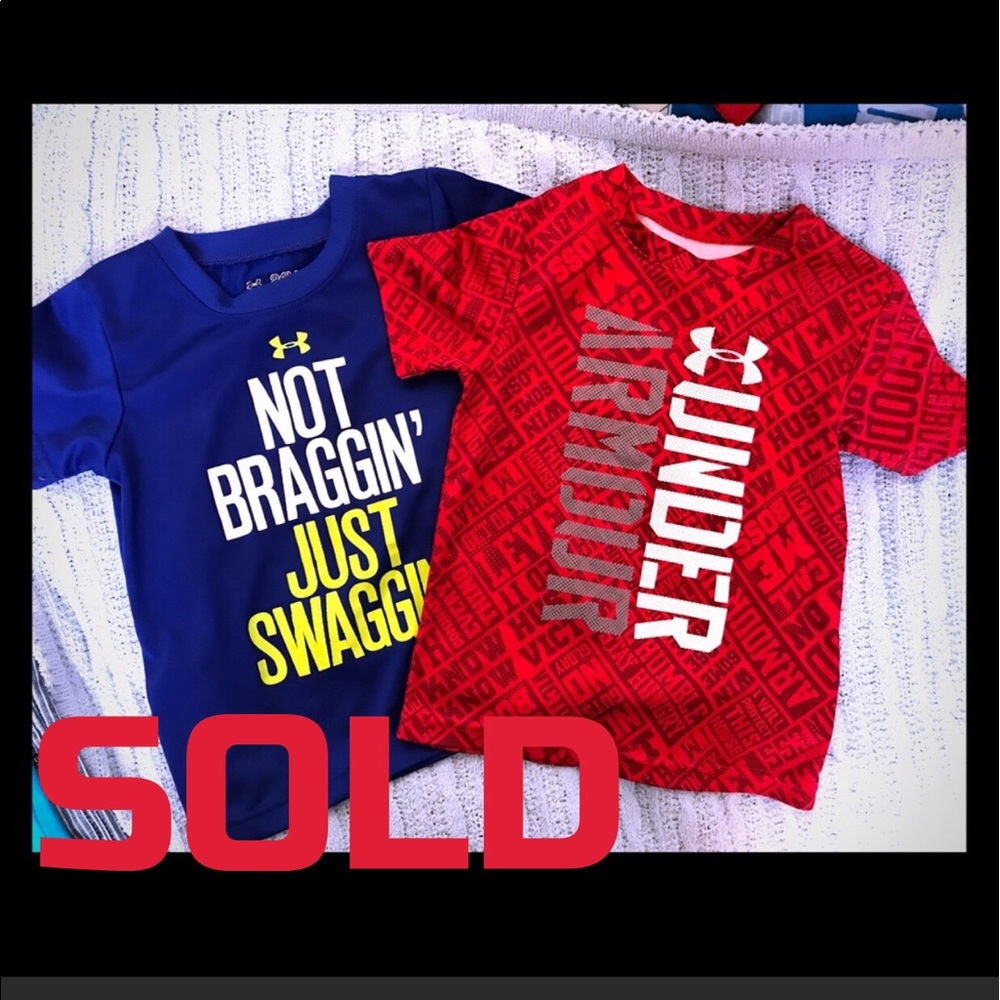 Under Armour heat gear sz 24 M and 2T