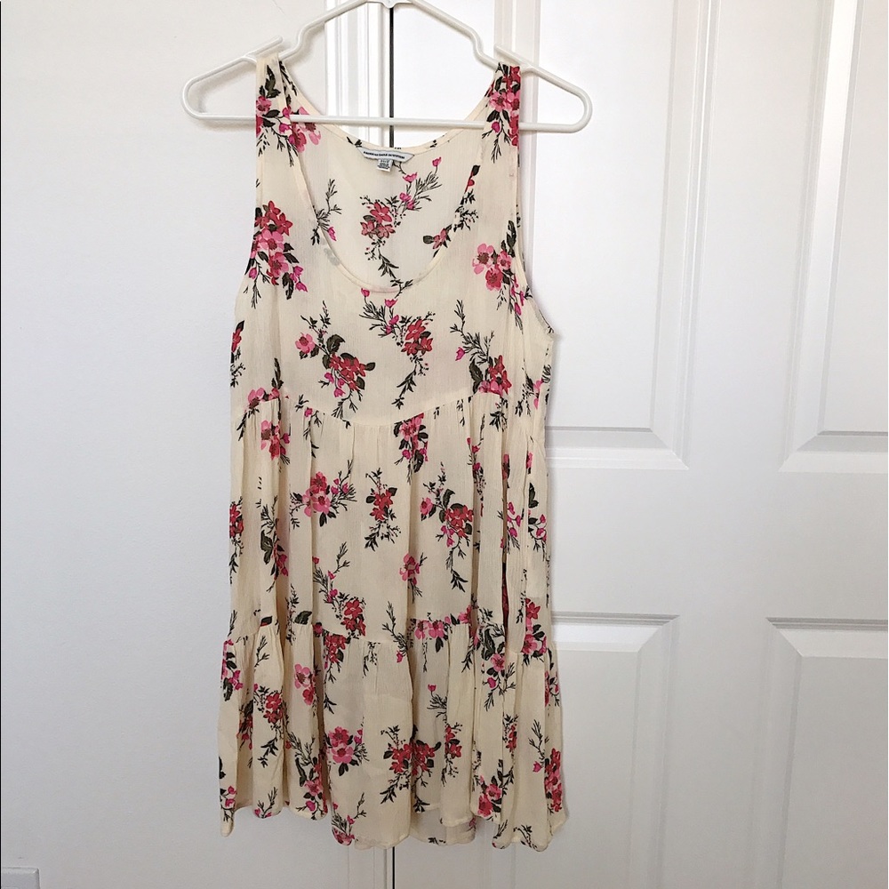 American eagle floral babydoll dress