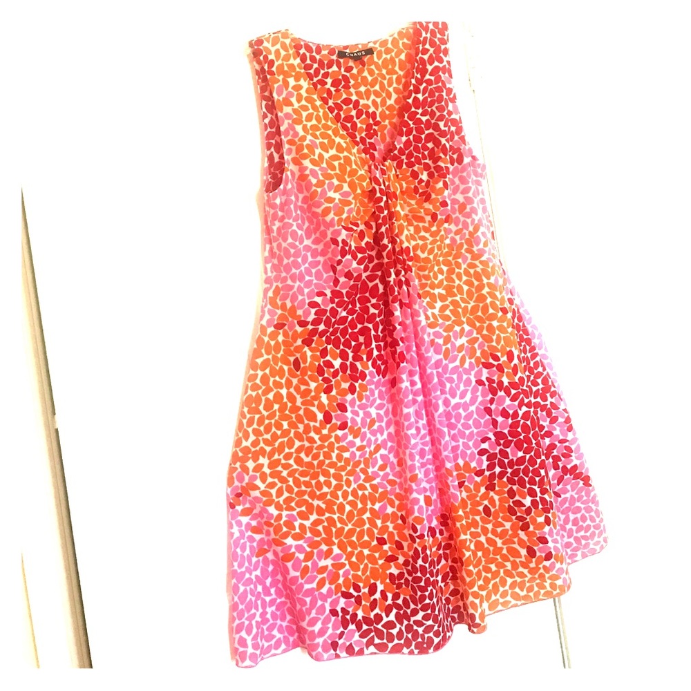 CHAUS summer sleeveless dress