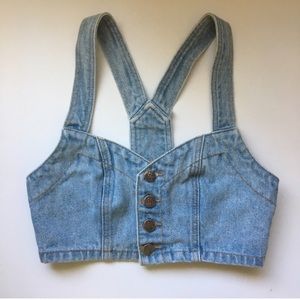 Evil Twin Denim Bustier