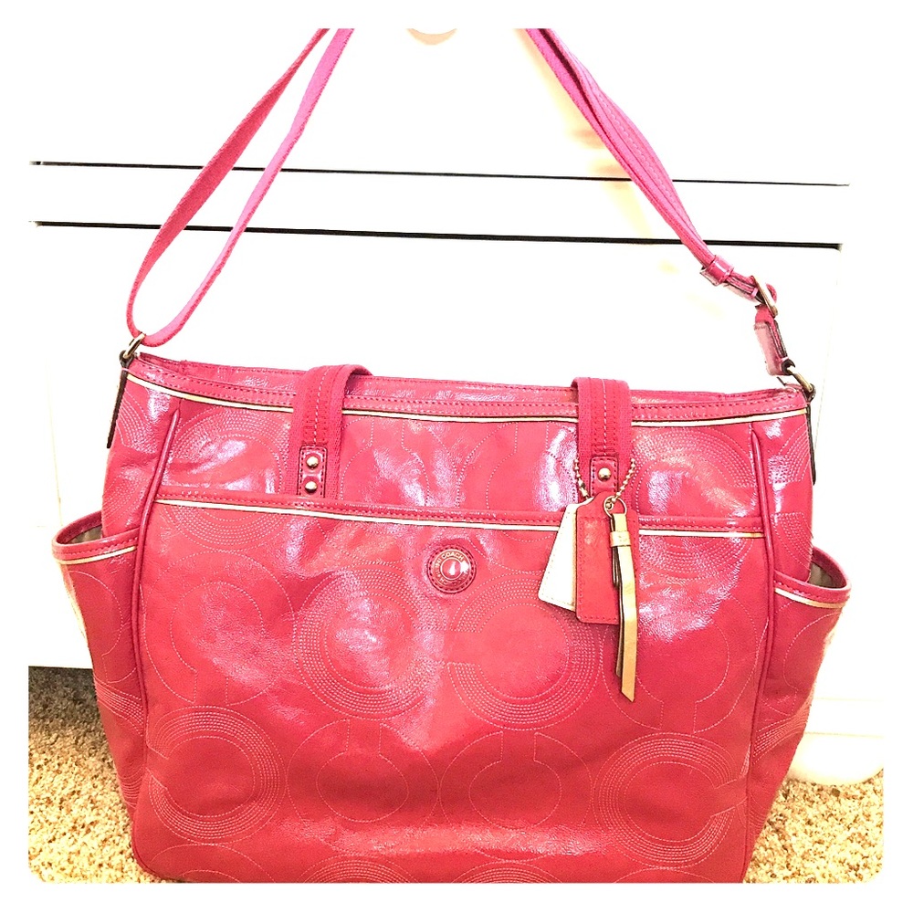 Coach diaper bag