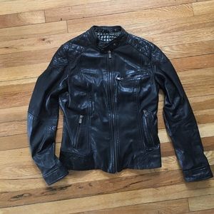 Bod & Christensen Moto Leather jacket