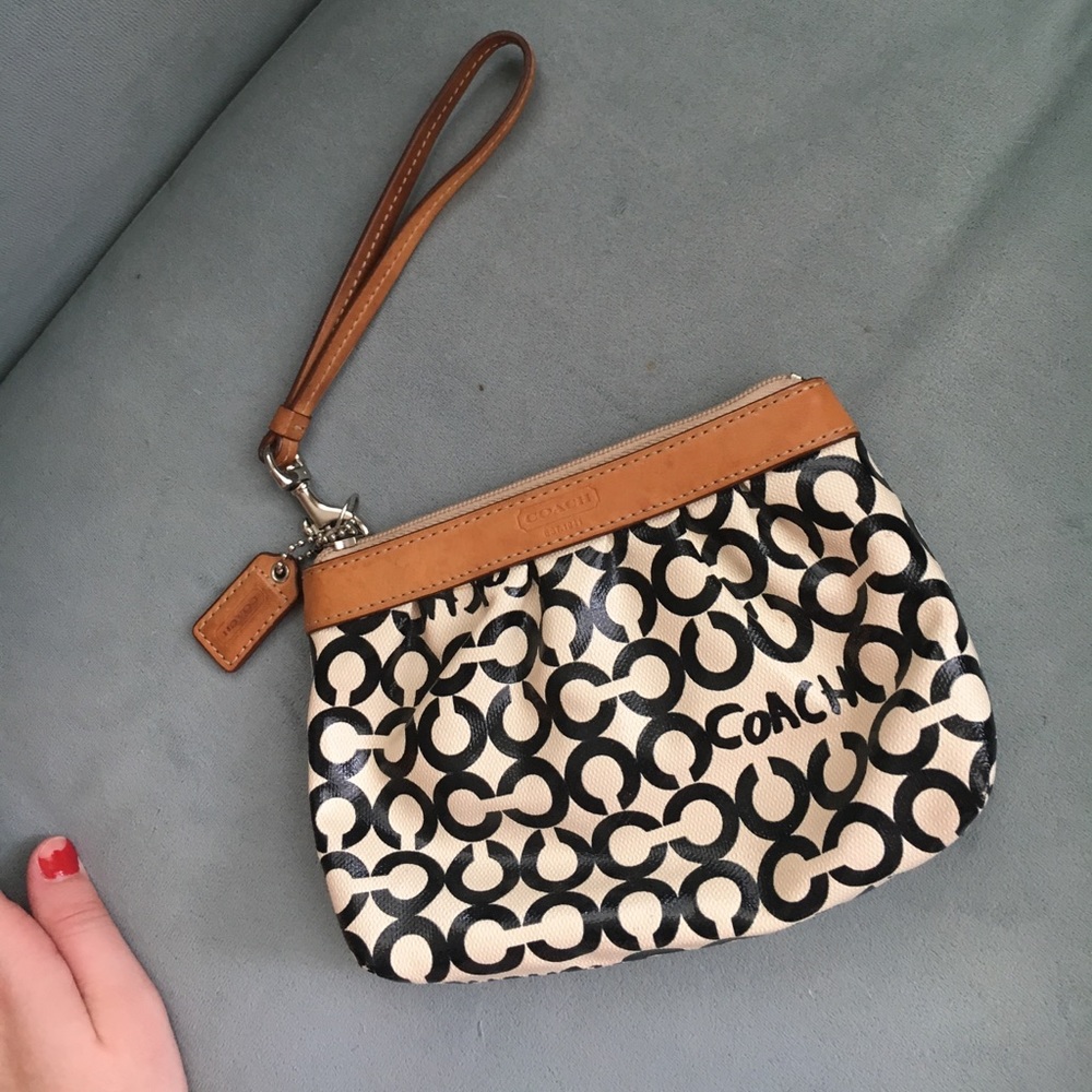 Well loved coach wristlet