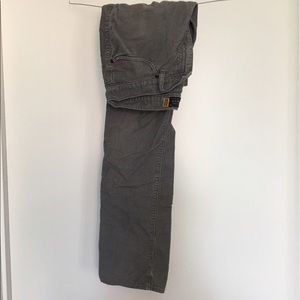 Grey J.Crew Corduroy Pants
