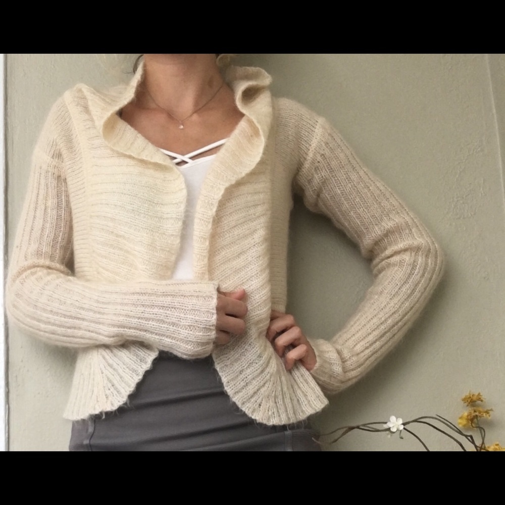 Free People fuzzy sweater