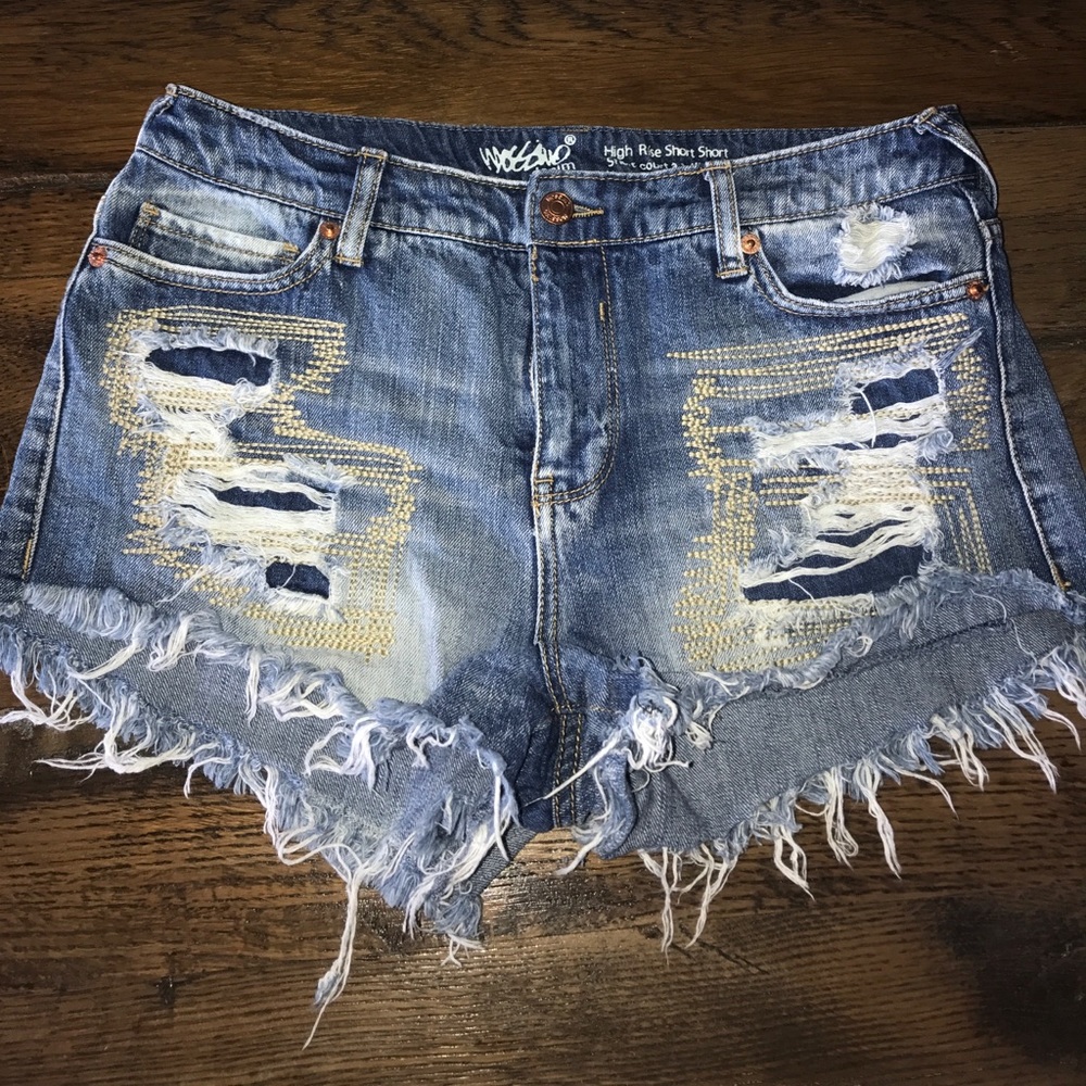 Mossimo High Rise Denim Shorts