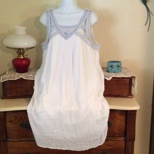White summer dress