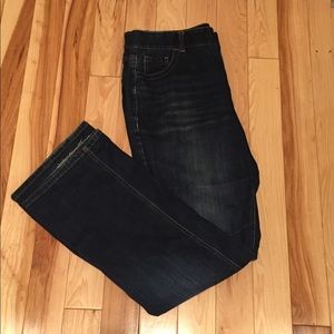 Lane Bryant bootcut jeans. Tall length