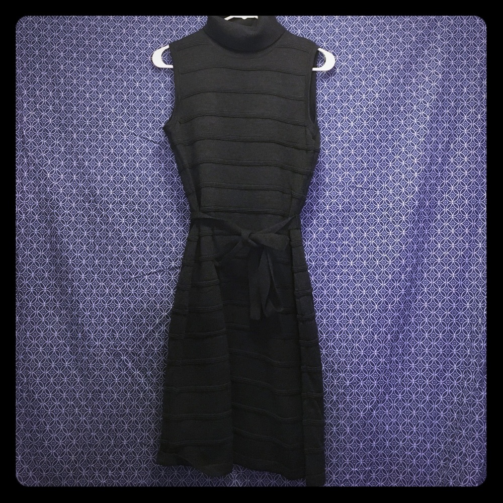 Calvin Klein Gray Knit Dress