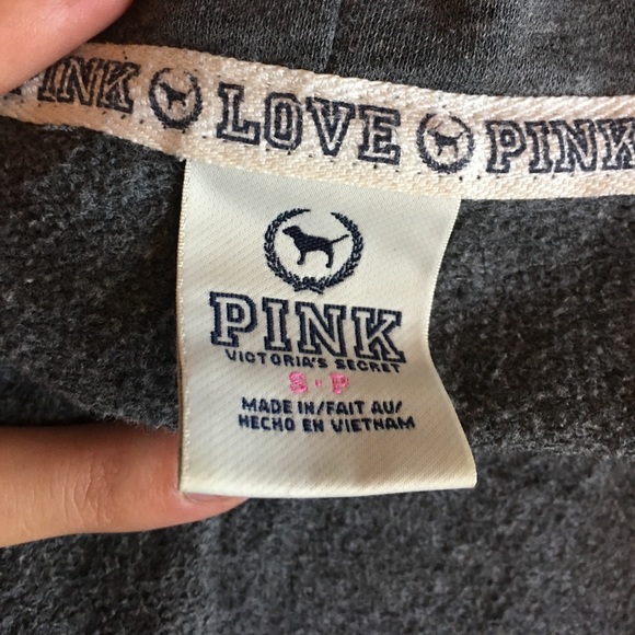 PINK zip up hoodie - Picture 3 of 3