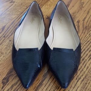 Callisto of California snakeskin looking flats