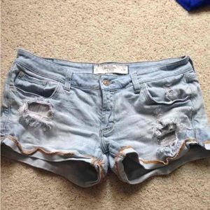 Abercrombie & Fitch Jean Shorts Size 8