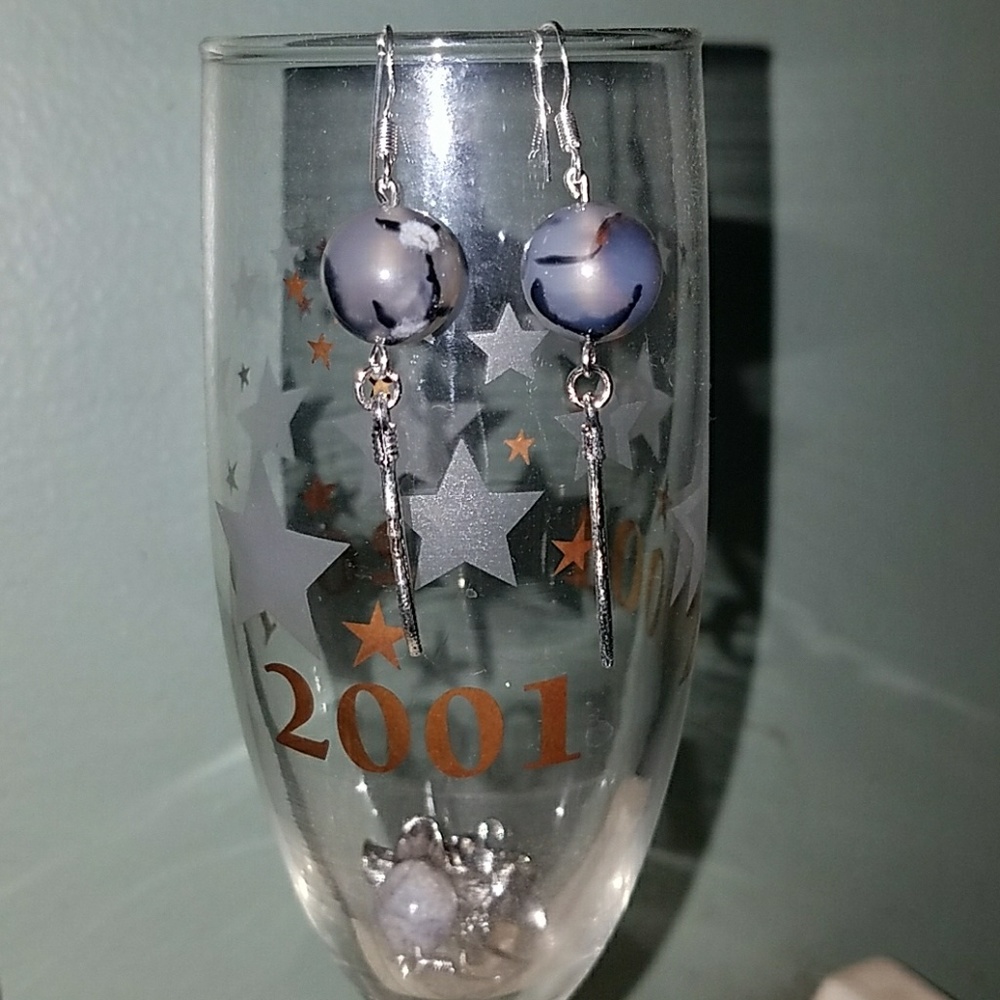 Dragons vein earrings