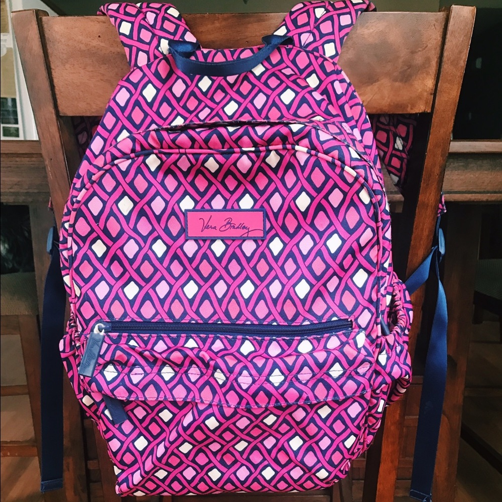 Vera Bradley breast cancer back pack