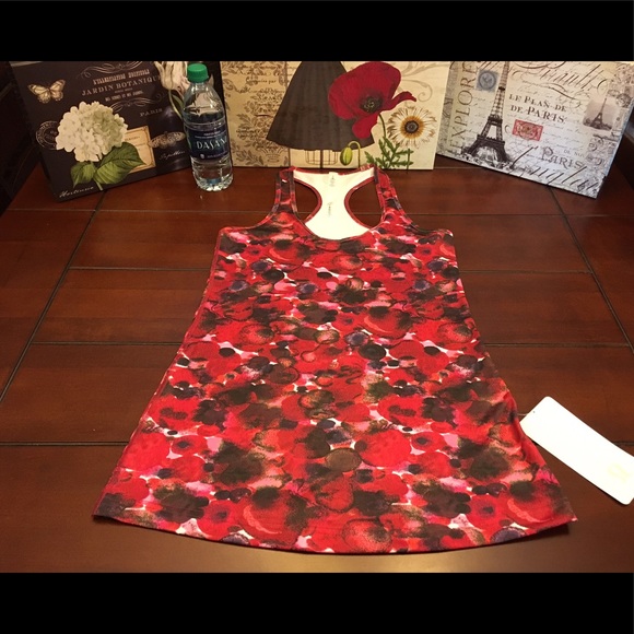 Lululemon Cool Racerback CRB Tank-Poppy Petals, 8 - Picture 2 of 6