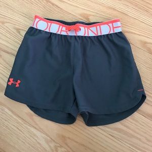 Under armour shorts grey