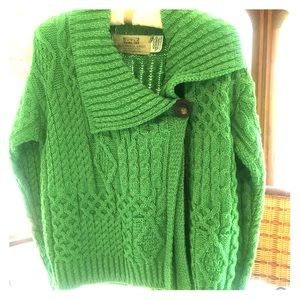 NEVER WORN 100% wool sweater FROM IRELAND.