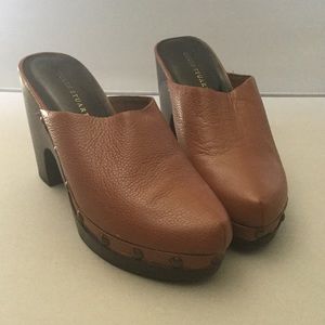 Colin Stuart Leather Booties/Clogs