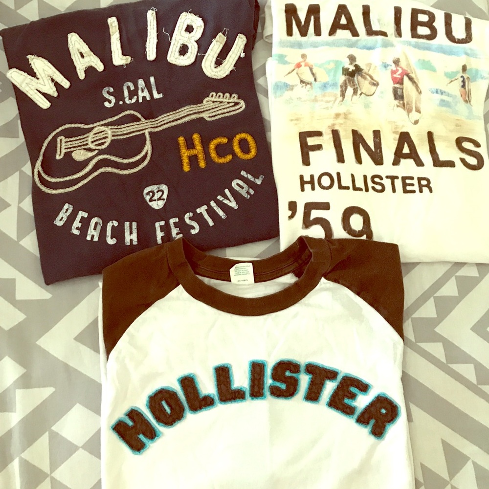 Teen Hollister tees