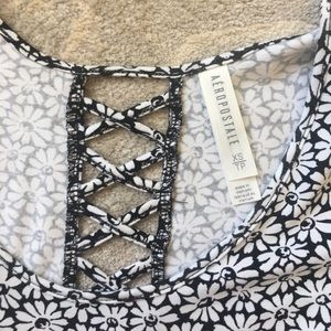 Aeropostale Dresses - Cute navy and white flower summer dress. XS. Aeropostale Dresses - Cute navy and white flower summer dress. XS.
