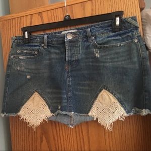 Free People Mini Skirt