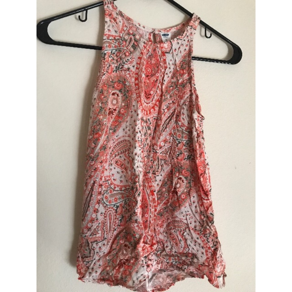 💓Old navy high neck tank top blouse XS