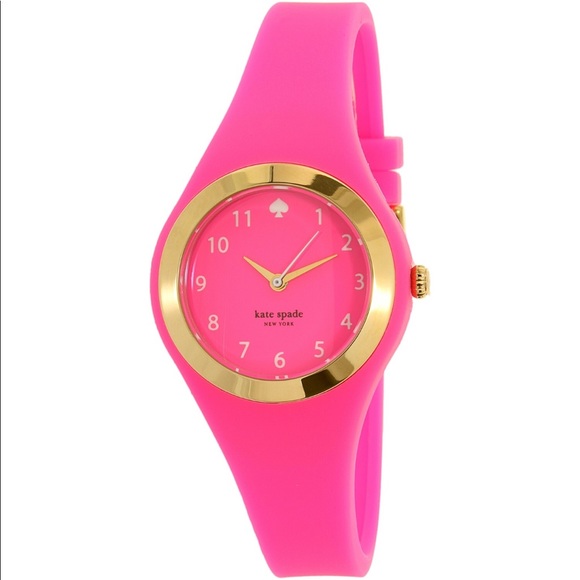 kate spade Accessories - LAST PRICE! Kate Spade Hot Pink Rumsey Watch NEW!