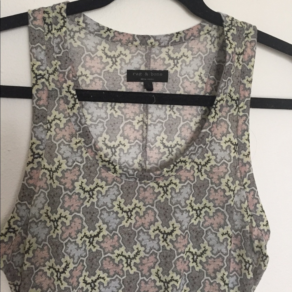 Rag & Bone Geometric Tank