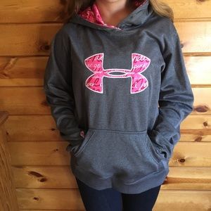 UA breast cancer awareness hoodie