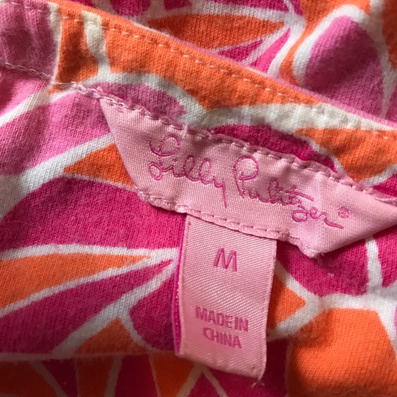 Lilly Pulitzer Floral cotton halter dress. - Picture 4 of 5