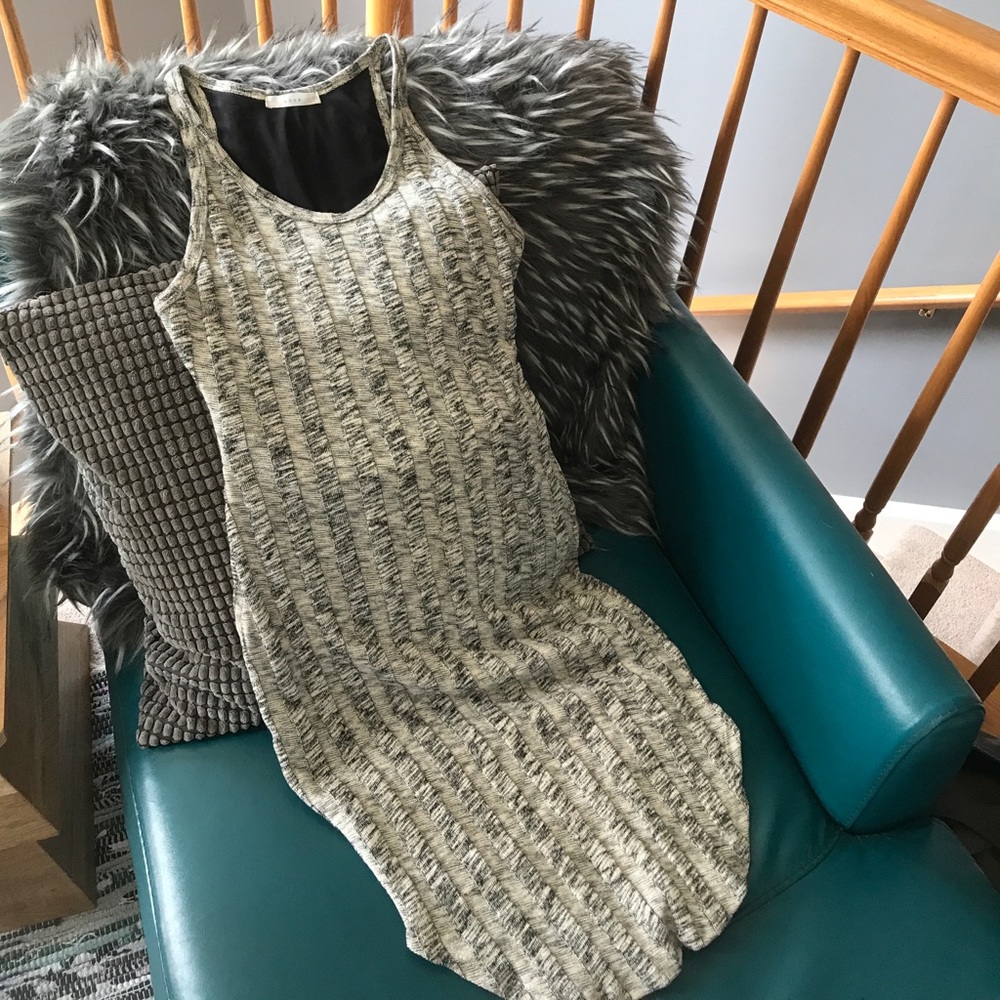 Lush Brand Knit Dress with Cutout Back