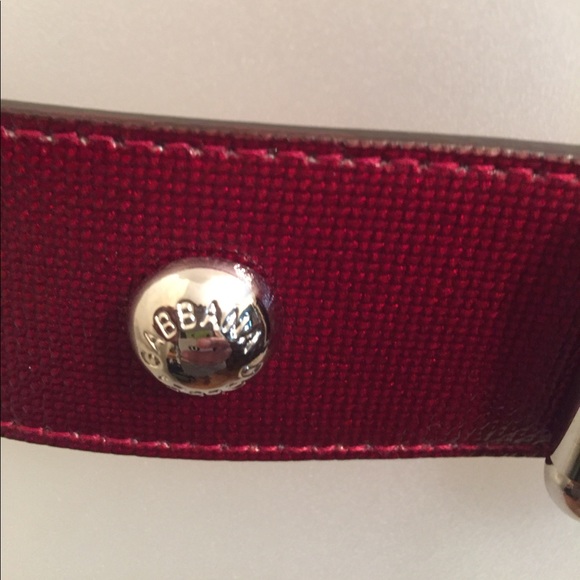 Dolce & Gabana burgundy belt main image 5