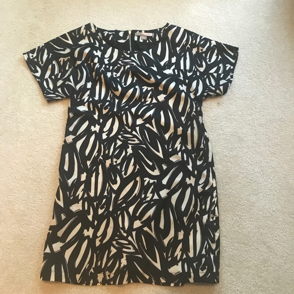 Forever 21 black and white dress