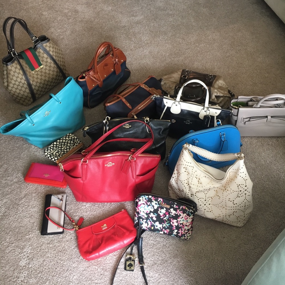 Coach, Kate spade, Gucci