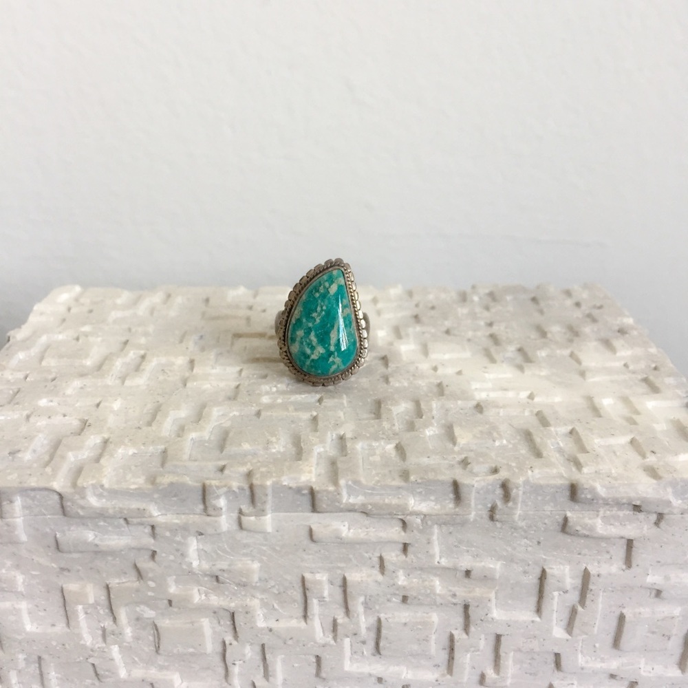 Amazonite Ring - image 1