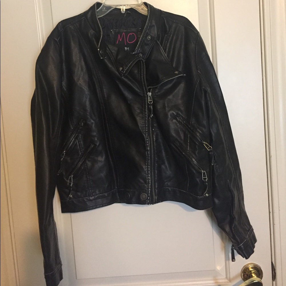 Leather jacket