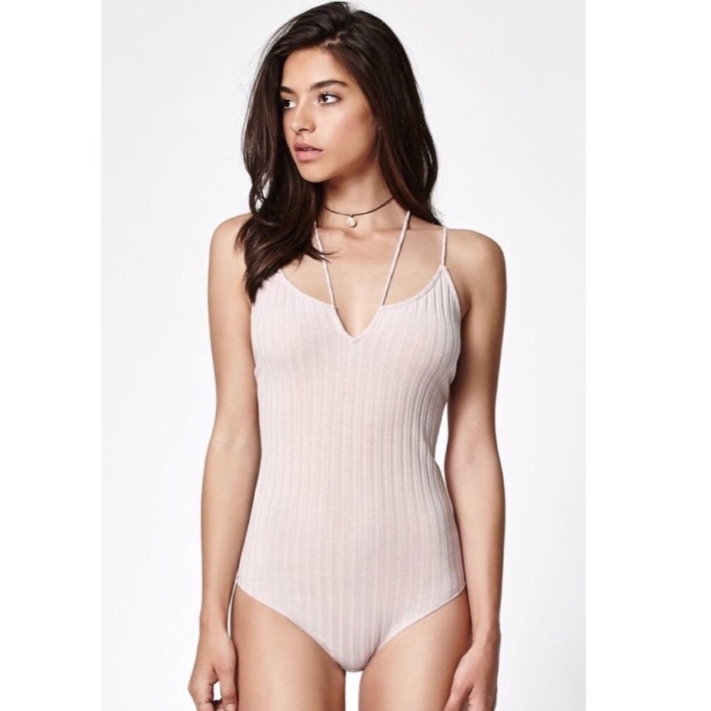 Light Pink Strappy Pacsun Body Suit