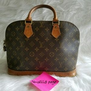 Authentic Louis Vuitton Alma GM