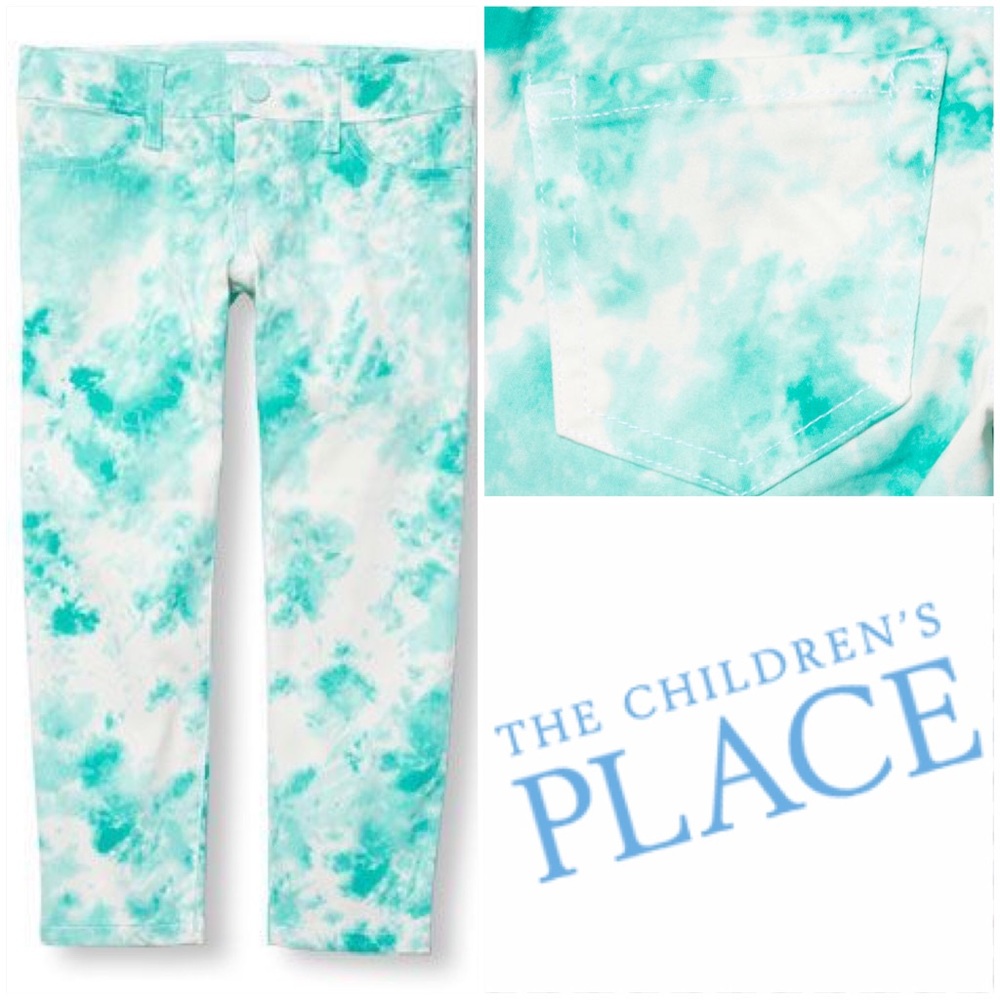 Tie Dye Woven Jeggings 6x-7