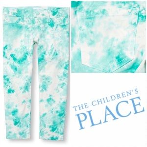Tie Dye Woven Jeggings 6x-7