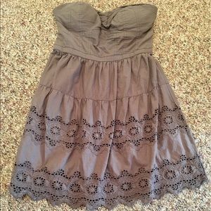 Gray spring dress!