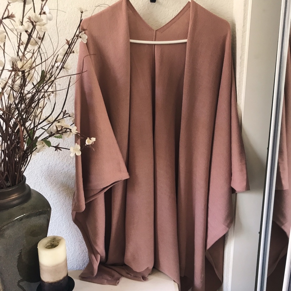 Pinkish H&M Pancho