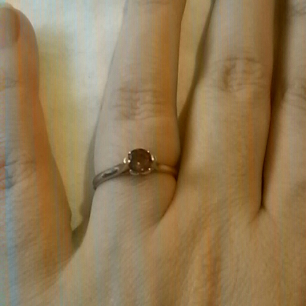 Sterling Silver Amathist Ring