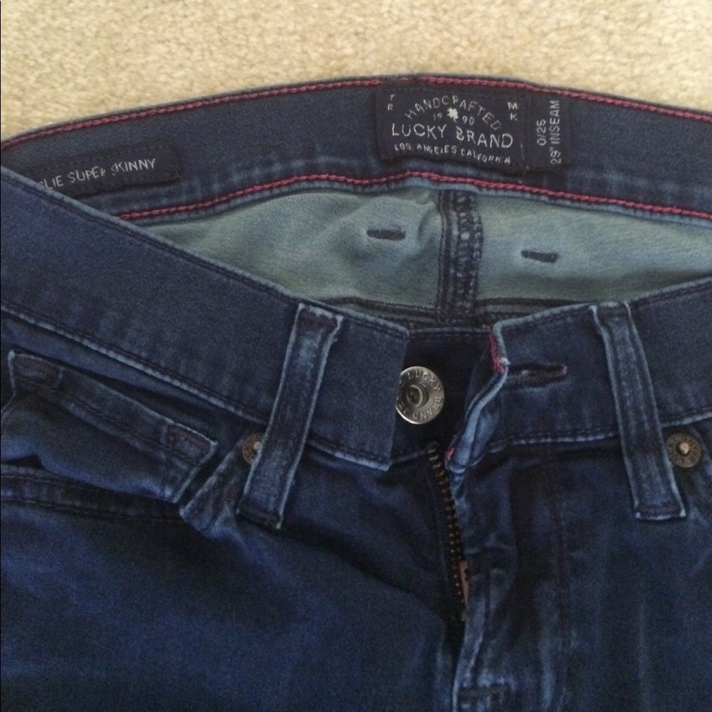 Lucky brand jeans size 25