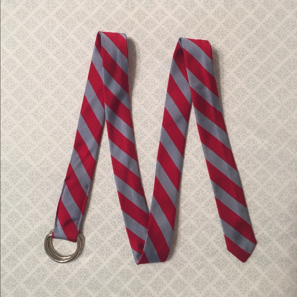 Silk tie-style J. Crew belt