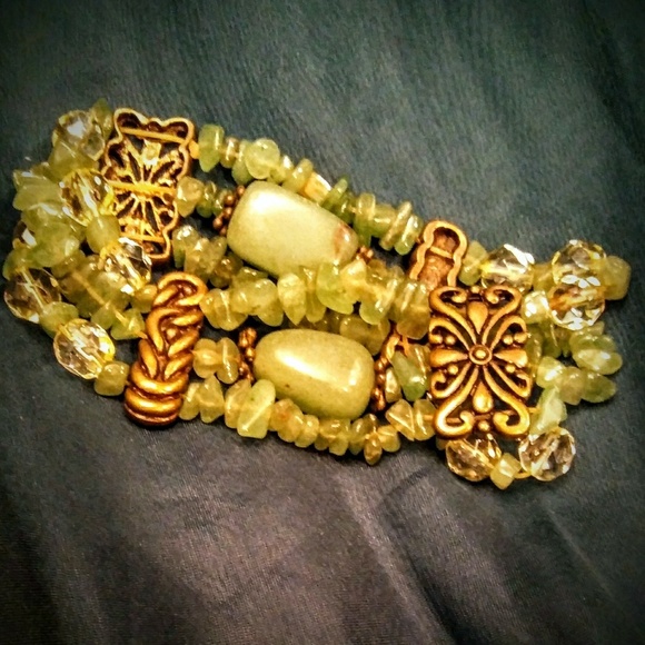 💲STUNNING JADE BRACELET NWOT - Picture 3 of 3