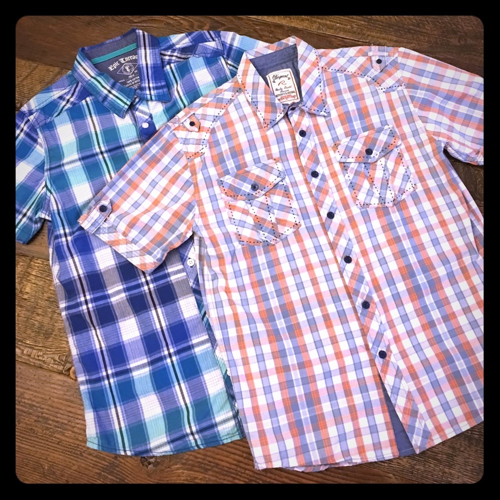 Two button down Shirts