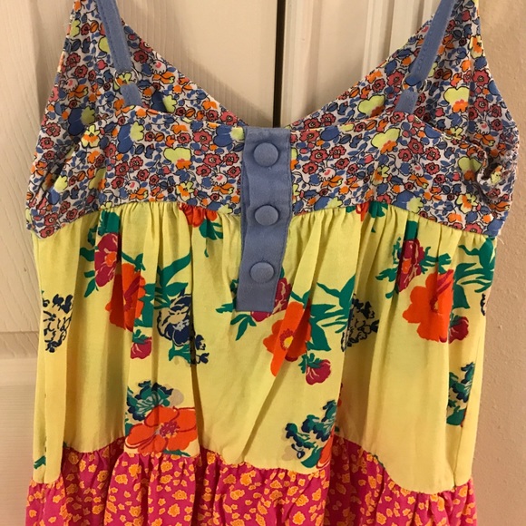 Patterned bright colored tank top - Picture 3 of 4